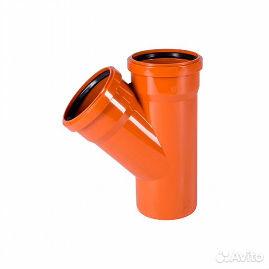 Тройник Ostendorf kgea 160/125x45, Ger