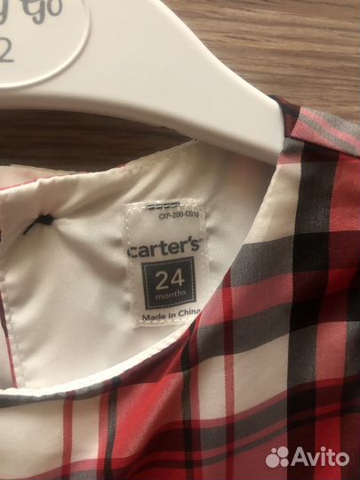 Платье carters 92 размер