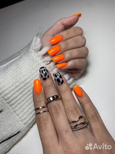 Маникюр, наращивание ресниц, брови