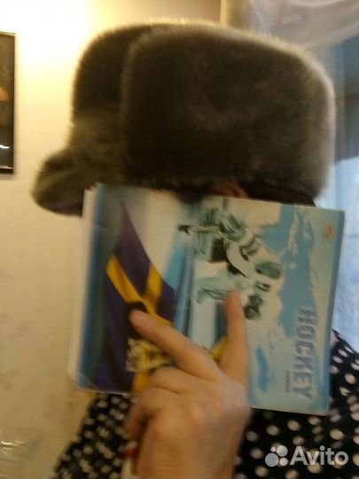 Мужская шапка 58- 60 размер. Формовка Котик