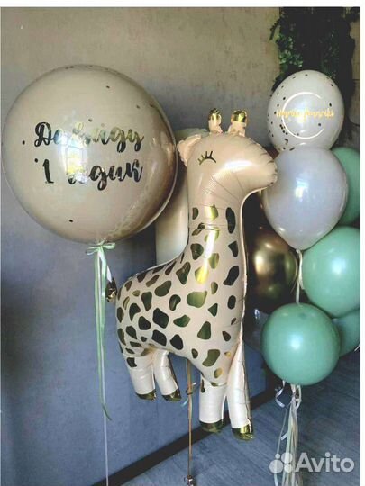Композиции из гелиевых и воздушных шаров