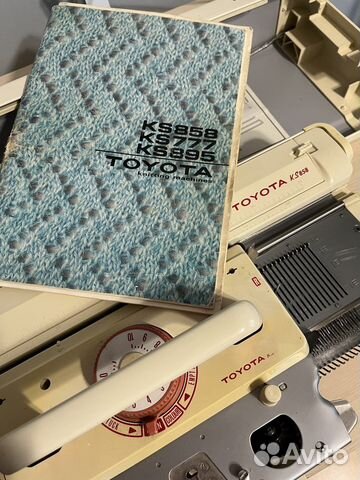 Вязальная машина toyota ks858