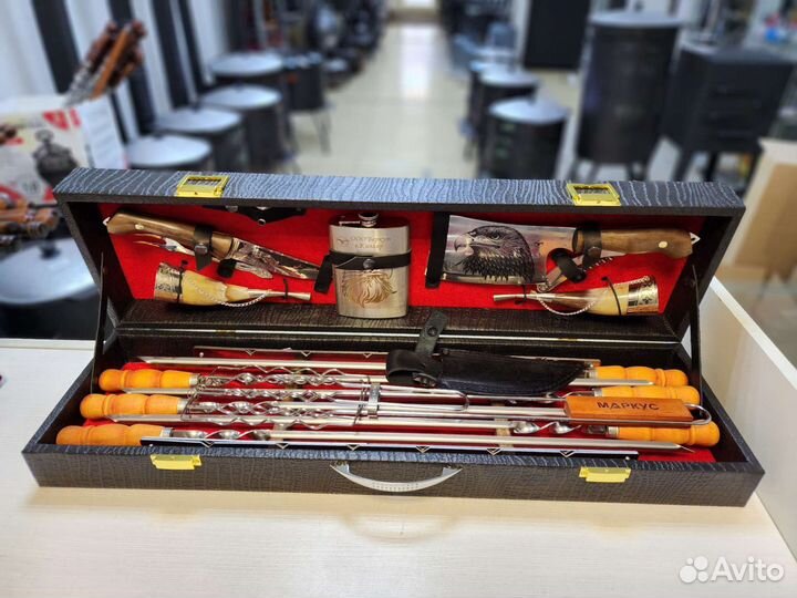 Набор шампуров Б708