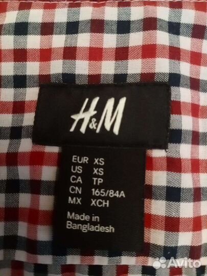 Рубашка подростковая 165