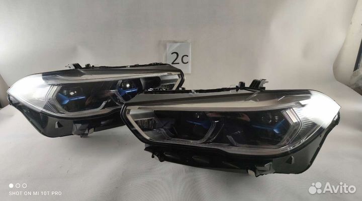 Bmw x5 G05 фары лазерные комплект