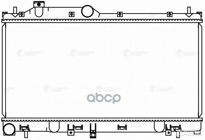 Радиатор охл. для а/м Subaru Forester IV (12)