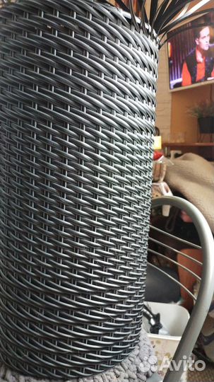 Кашпо из ротанга