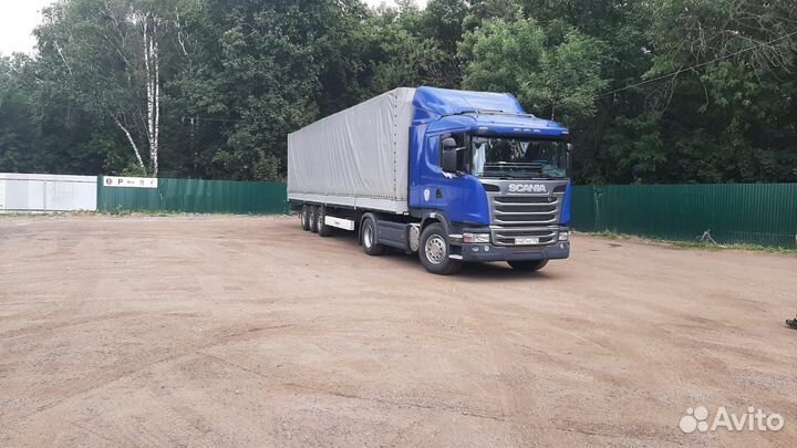 Тент на полуприцеп