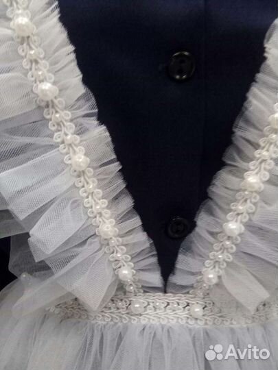 Фартук белый школьный