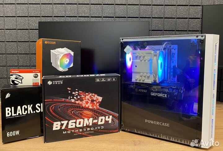 Игровой пк rtx 3070/ i5 12400f/ 32gb RAM