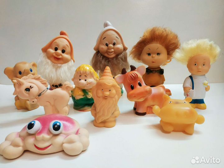 Резиновые игрушки СССР