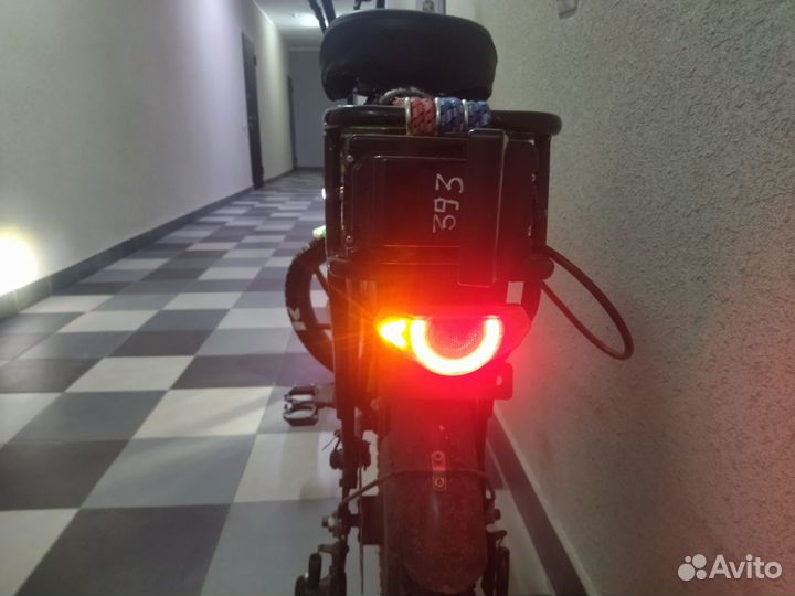 Велосипед взрослый электрический бу