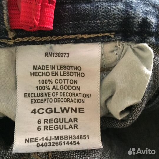 Джинсовые шорты wrangler