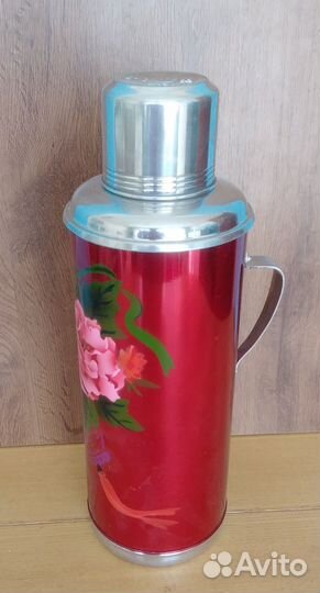 Термос с ручкой СССР 2 л олень