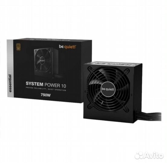 Блок питания be quiet system power 10 750W Bronze
