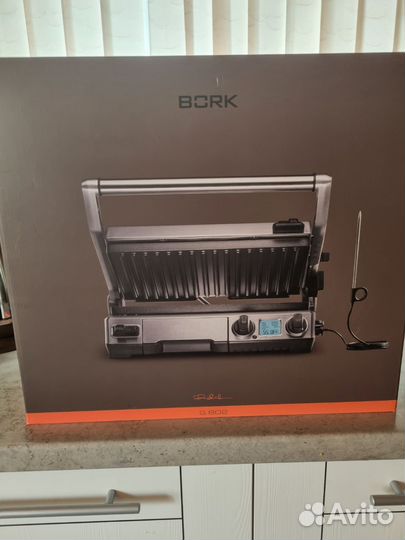 Электрогриль bork g802 новый