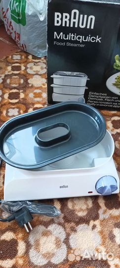 Пароварка новая braun fs 20