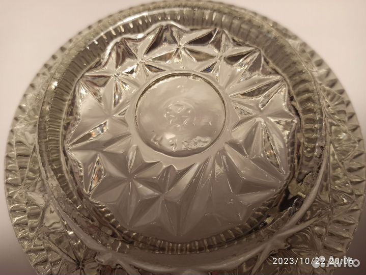 Пепельница хрустальная СССР