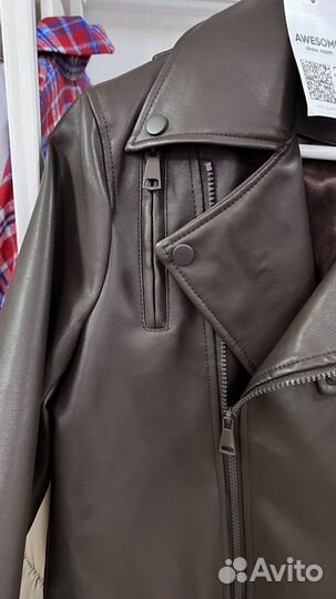 Куртка кожаная женская