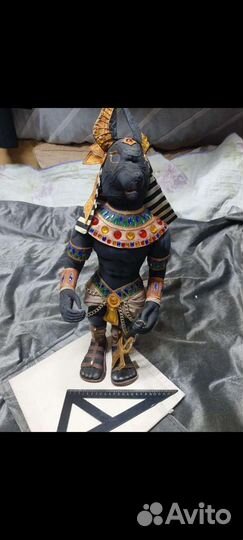 А игрушка египетский бог ручная работа