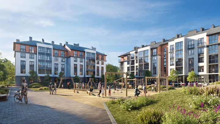 1-к. квартира, 37,3 м², 1/5 эт.