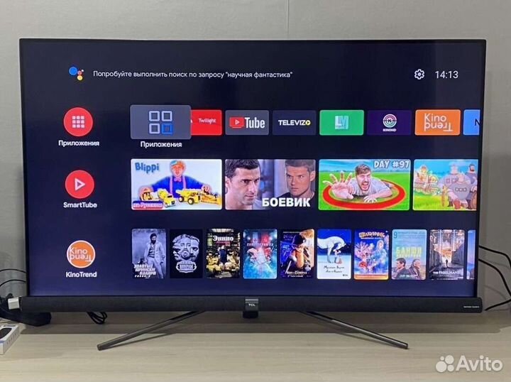 Смарт тв приставка Android TV (прошита, настроена)