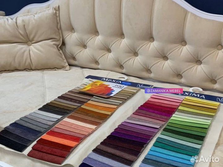 Детская кровать с мягкой спинкой