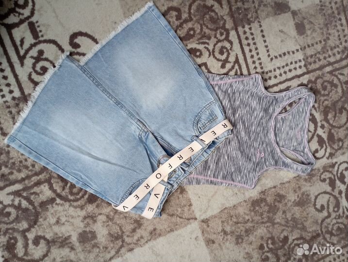 Джинсовая юбка для девочки