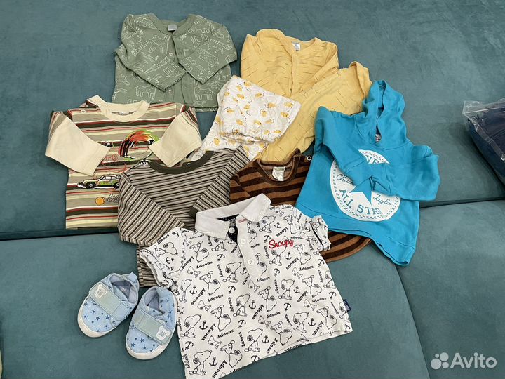 Пакет одежды для мальчика 62-68-74
