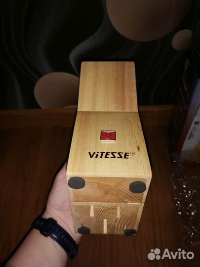 Набор ножей в подставке кухонный