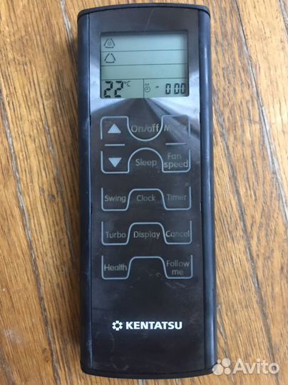Пульт кондиционера kentatsu