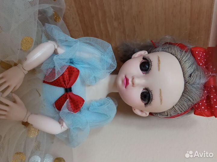 Кукла шарнирная, б/у