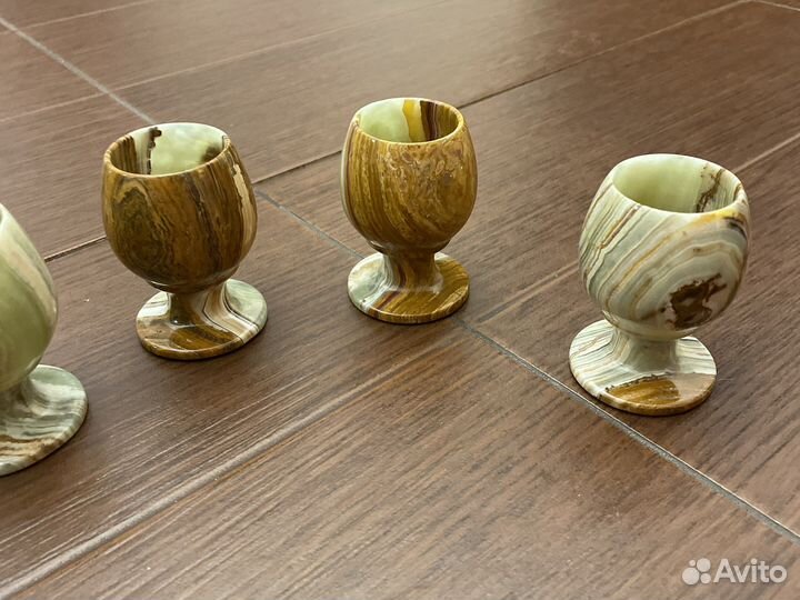 Малахитовые стопки