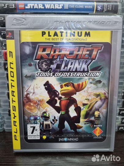 Ratchet Clank Tools of Destruction PS3 (Новый)