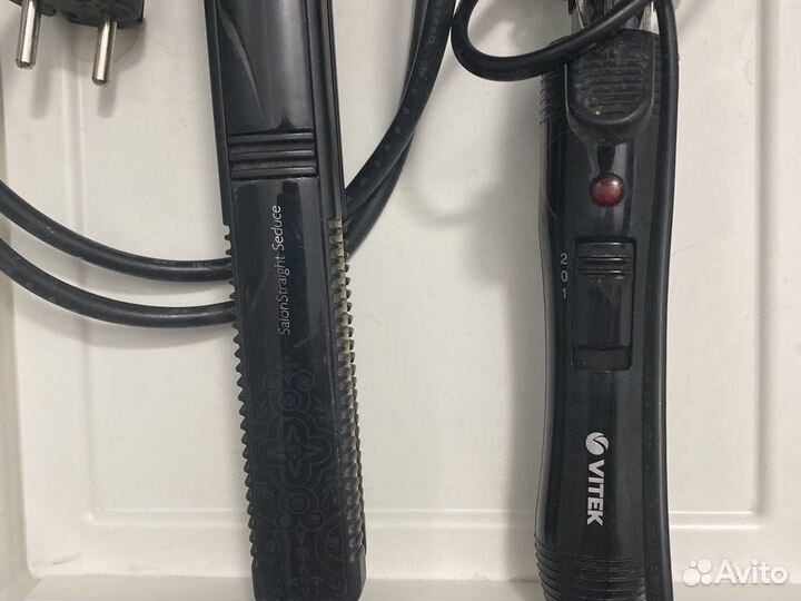 Утюжок и плойка для волос