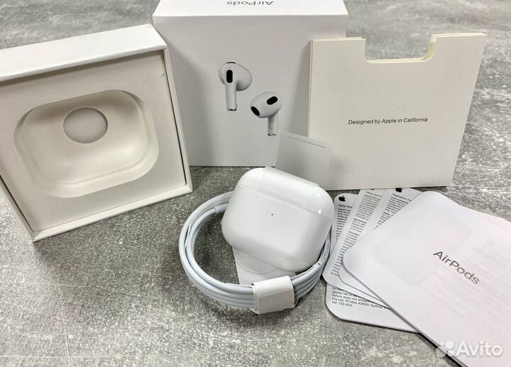 Airpods 3 (Чехол + Гарантия)