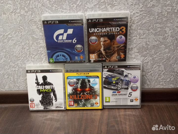 Диски на ps3