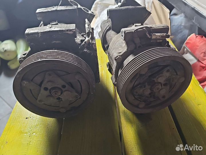 Компрессор кондиционера renault logan