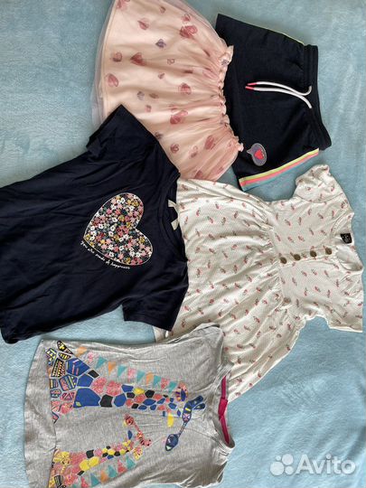 Вещи пакетом на девочку 98-104