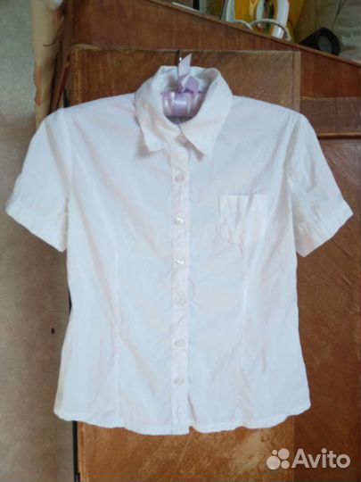 Блузки школьные рост 146- 152