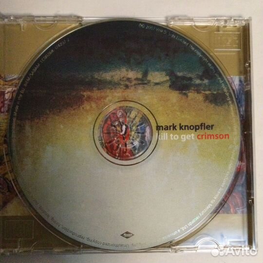 CD Mark Knopfler/ Kill To Get Crimson, EU, 2007