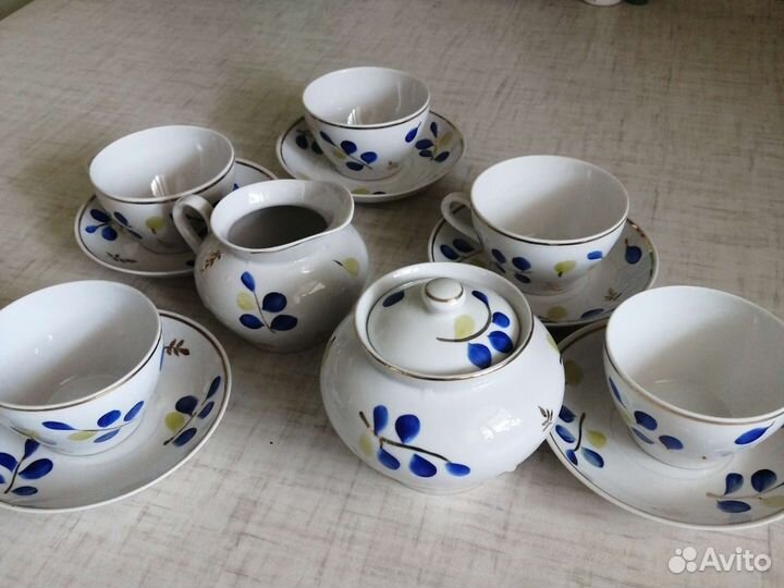 Винтажный сервиз для чая или кофе