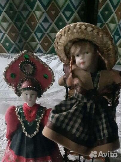 Красивые винтажные куклы