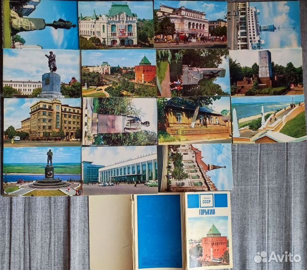 Наборы открыток СССР Города