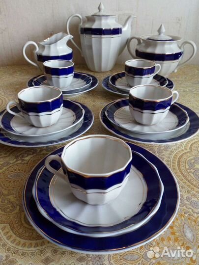 Кофейный сервиз Вербилки Гарднер Адмиральский