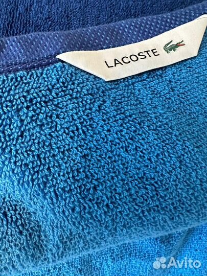 Полотенце банное оригинал Lacoste