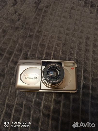 Плёночный фотоаппарат Olympus superzoom 70G
