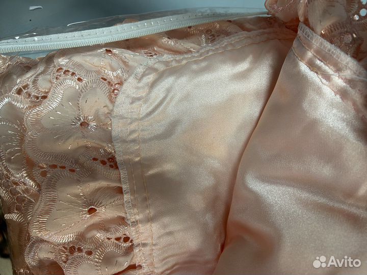 Покрывало пудровое