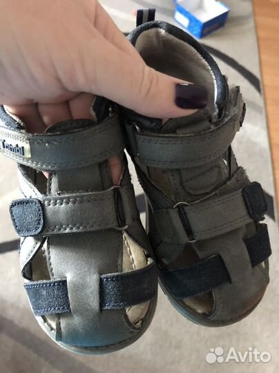 Сандали для мальчика 24 размер