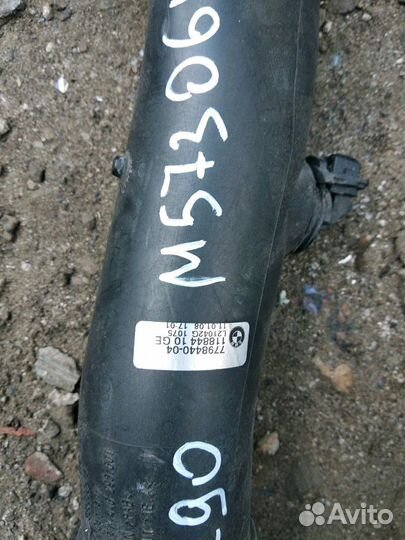 Патрубок интеркулера бмв е90 е92 2,5 3,0 дизель